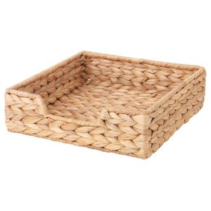 جا دستمال حصیری ایکیا مدل IKEA CISSAN سایز 23×23 سانتی متر